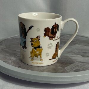 CelebriDogs Mug by Ginger Fox - Funny Celebrity Dog Pun Coffee Cup 2019
